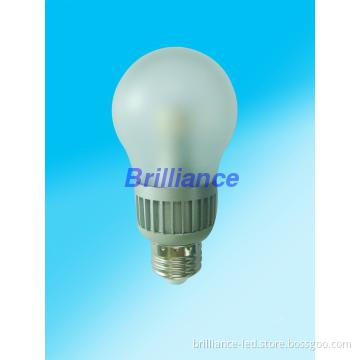 6W  LED Pear Shape Bulb, Frosted cover, 90lm/Watt, E27, Natual White